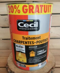 Traitement bois - CECIL - TX202 - 5L +20%